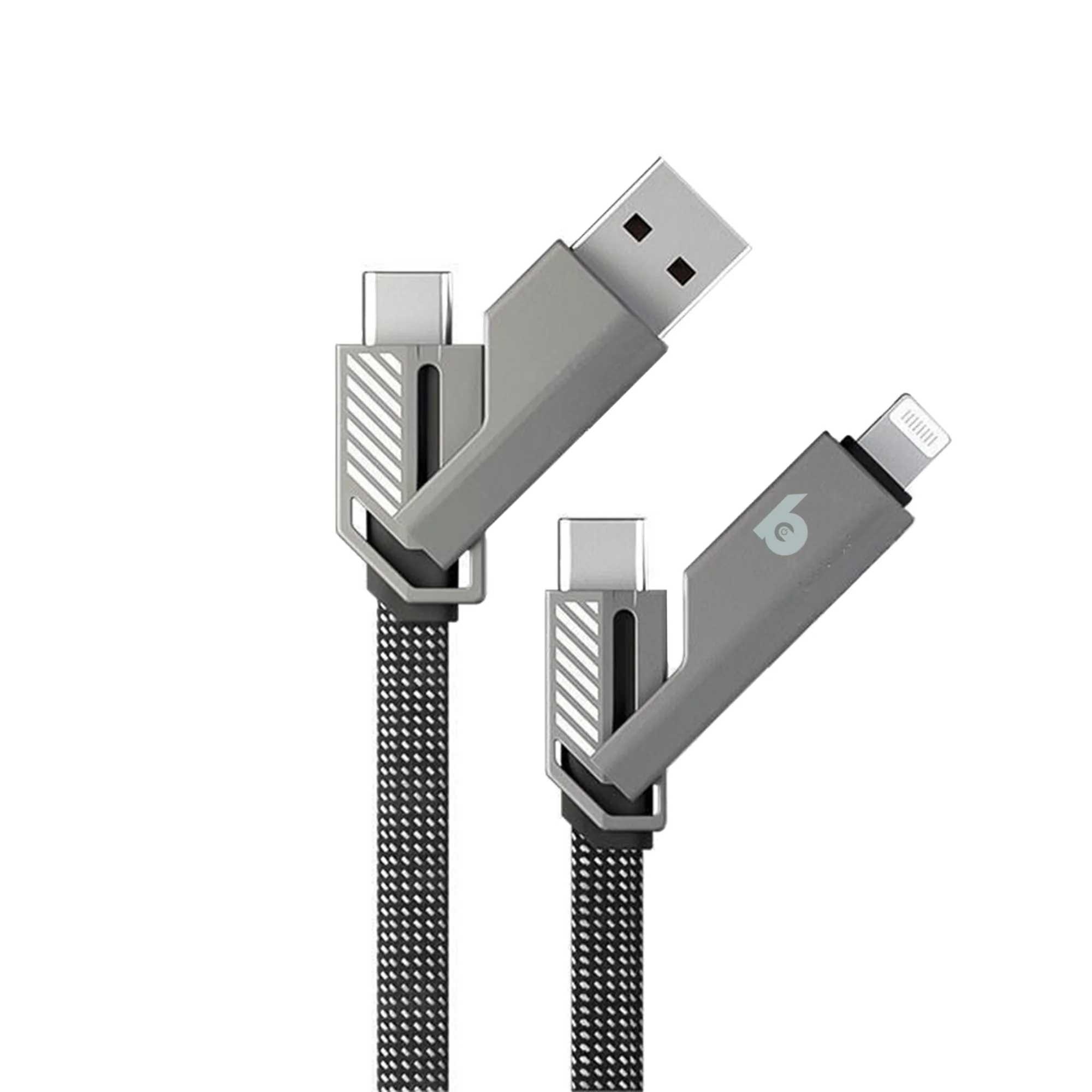 140W 4 in 1 Snellaad Oplaadkabel Universele snellaadkabel 1 meter - Afbeelding 2