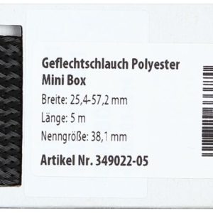 Gevlochten Kabelbescherming Mini Box 25.4 – 57.2 mm / Lengte 5 meter