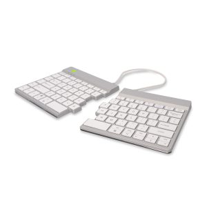 R-Go Split Break Ergonomisch Toetsenbord V2 US QWERTY – wit Bluetooth
